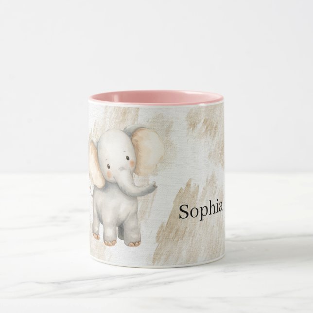 Mug Éléphant de safari (Centre)