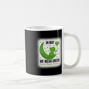 Mug Elephant En Mai Nous Portons Vert Pour La Santé Me