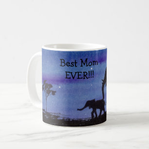 Mug Eléphant et bébé