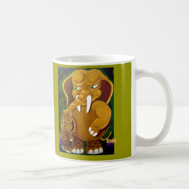 Mug Éléphant et fils (Droite)