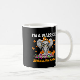 Mug Elephant Je suis un guerrier Leucémie sensibilisat