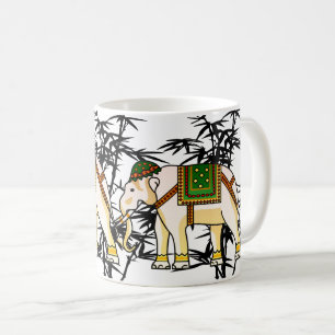 Mug Eléphant Majestic dans la nature sauvage - Inde