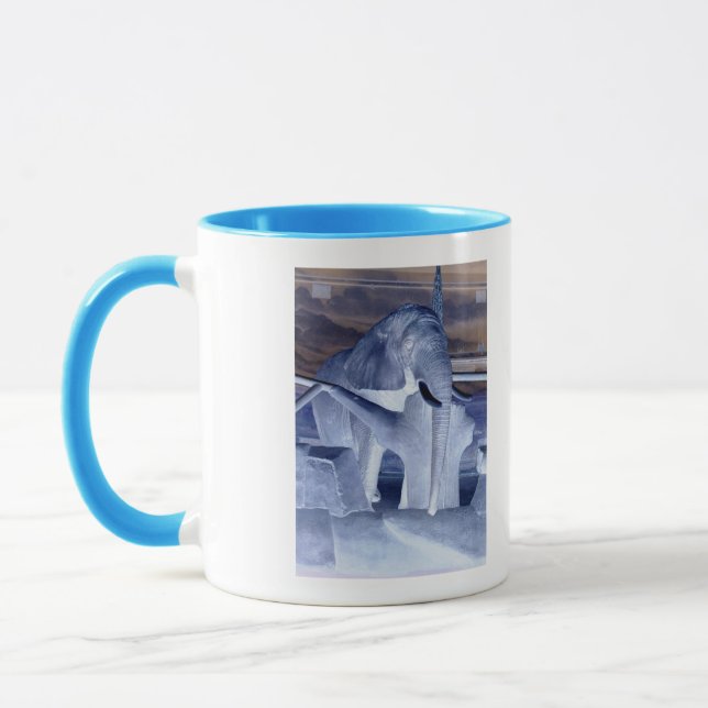 Mug Eléphant Pop Art (Gauche)