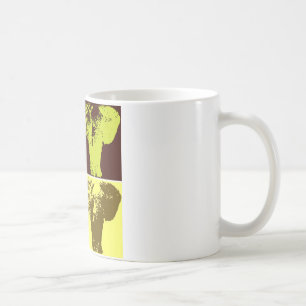 Mug Eléphant Pop Art