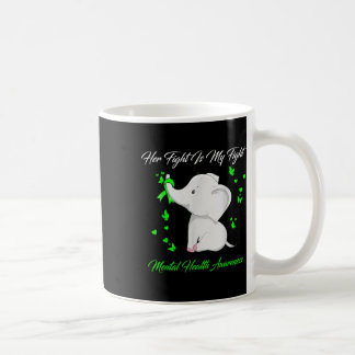 Mug Elephant Sa Lutte Est Ma Lutte Santé Mentale Conna