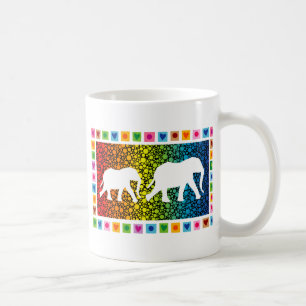 Mug Eléphants blancs