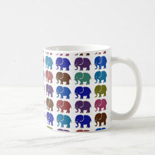 Mug éléphants mignons
