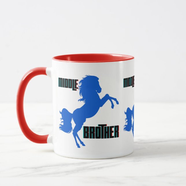 Mug Élevage du cheval du frère moyen (Gauche)