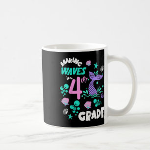 Mug élève de 4e année heureuse 1er jour de rentrée des