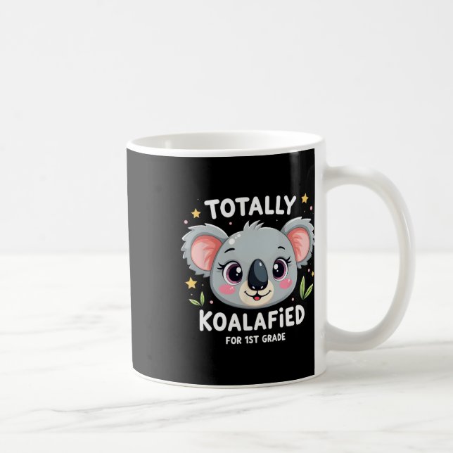 Mug Élève de première année totalement koalifié koala  (Droite)