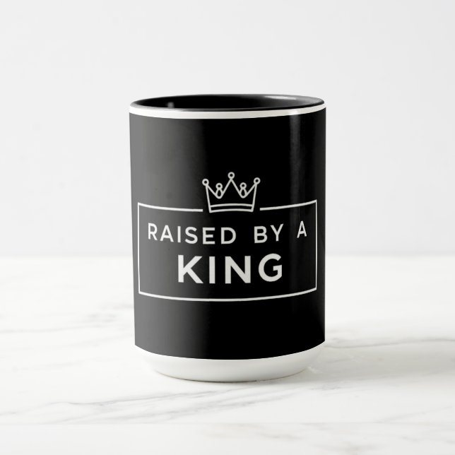 Mug Élevé par un roi Fête des Pères  (Centre)