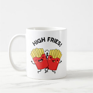 Mug Élevée Fries drôle Ami Pun