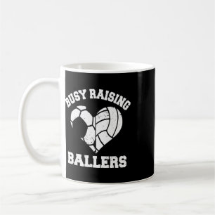 Mug Élever des Llers Foot Volleyll Cœur Maman Jeu