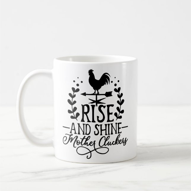 Mug élever et briller mère griffes poulets (Gauche)
