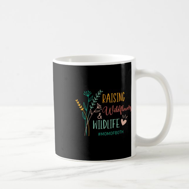 Mug Élever Les Fleurs sauvages Et La Mère De La Faune  (Droite)