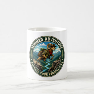 Mug Élevez Votre Point de Vue Randonnée Aventure Ram