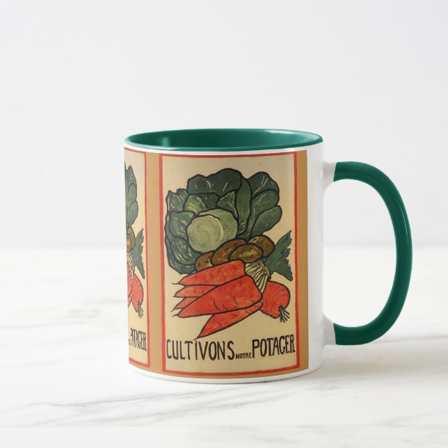 Mug Élevons un potager (Droite)