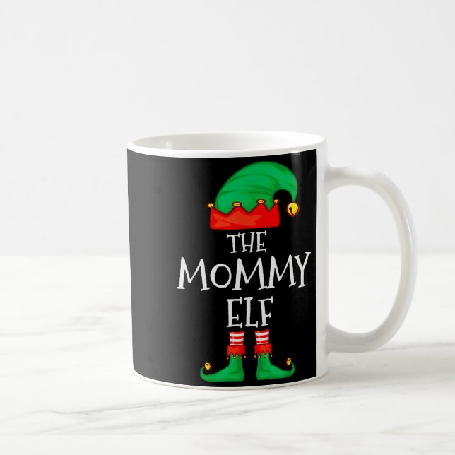 Mug Elf Family Christmas Mommy Mom Mother Mama Elf Swe (Droite)