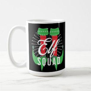 Mug Elf Heels Squad Noël