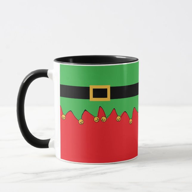 Mug Elf Jingle ! Vacances amusantes (Gauche)