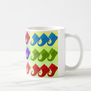 Mug Elf Shoe Pop Art