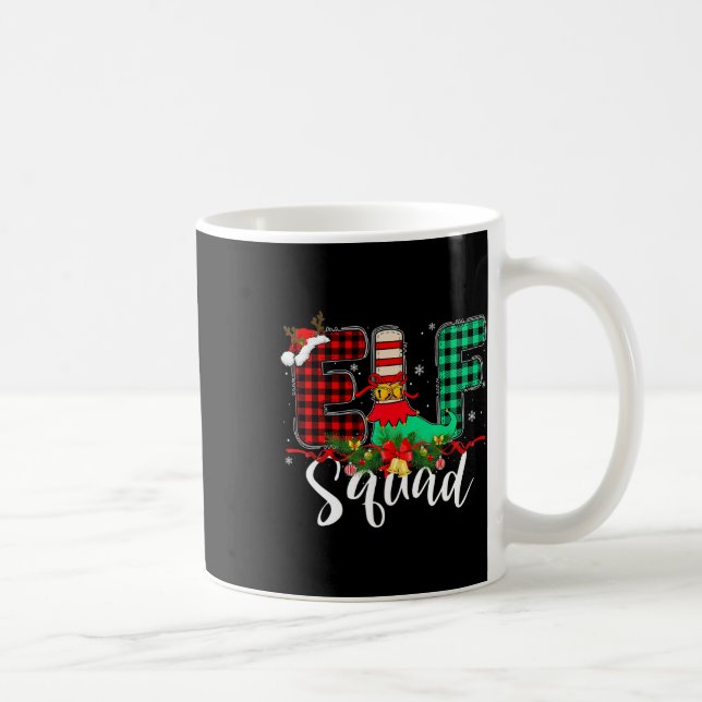 Mug Elf Squad Christmas Family Group Correspondance Pè (Droite)