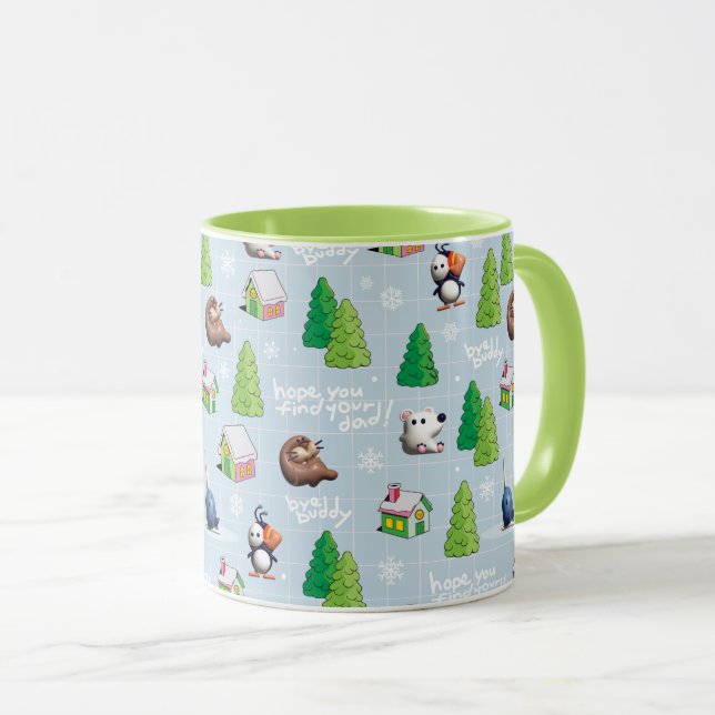 Mug Elf the Movie | Bye Buddy Hope Vous Trouvez Votre  (Devant droit)