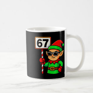 Mug Elfe Drôle Six Sept 6 7 Mème Costume de Noël 67