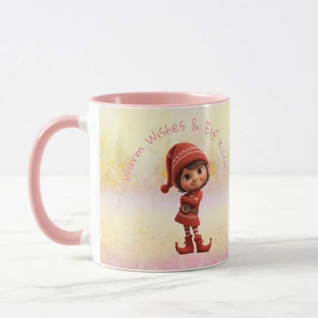Mug Elfe enchanté | Noël au Pôle Nord  (Gauche)