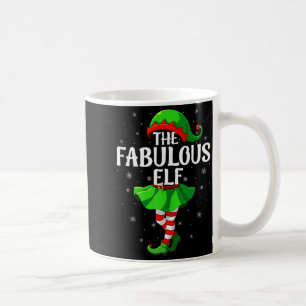 Mug Elfe Fabuleux Noël Filles Femmes Elfe Équipe Noël