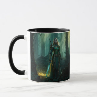 Mug Elfe Gardien du royaume enchanté