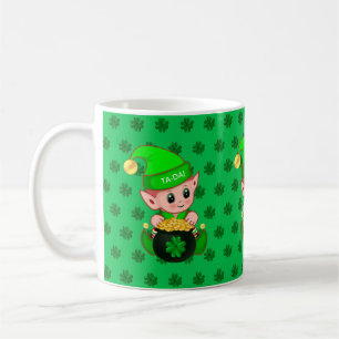 Mug Elfe mignon, pièces d'or et clous de girofle sur v
