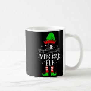 Mug Elfe musical féminin Noël Christmas appariement fa