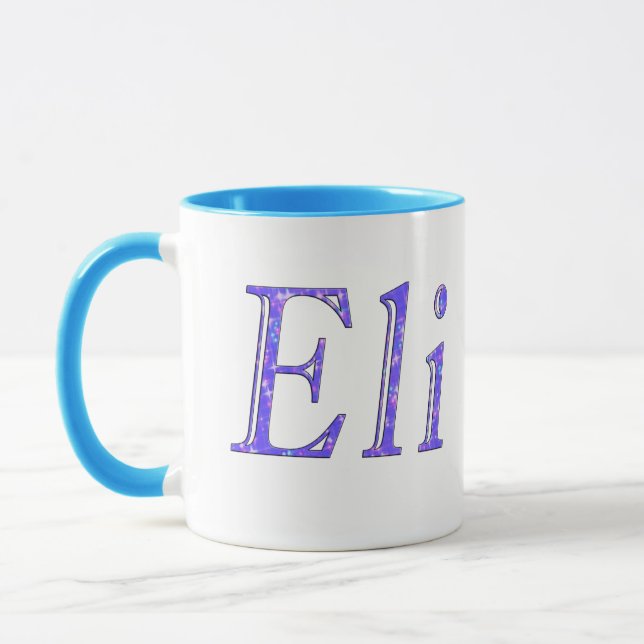 Mug Eli, Nom, Logo, (Gauche)