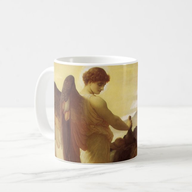 Mug Élie dans le désert par Lord Frederic Leighton (Devant gauche)