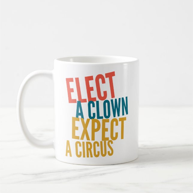 Mug Élire un clown (Gauche)