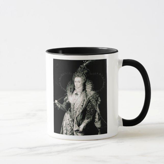 Mug Elizabeth I tiré par W.Derby et gravé par (Droite)