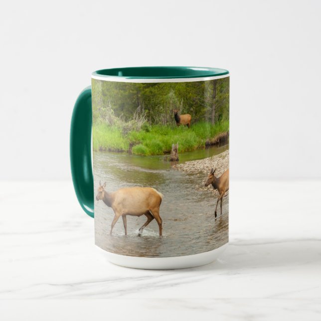 Mug Elks traversant le fleuve Colorado (Devant gauche)