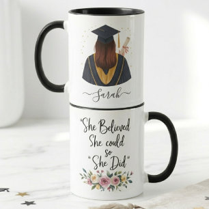 Mug Elle a cru qu'elle pouvait donc elle l'a fait Dipl