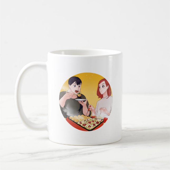 Mug Elle adore cuisiner et elle aime manger Promo (Gauche)