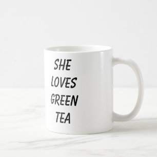 Mug Elle aime le thé vert