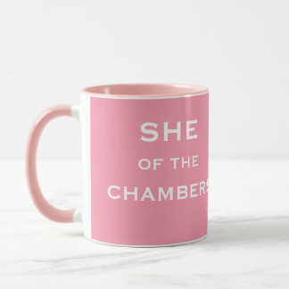 Mug Elle du surnom femelle drôle d'avocat de chambres