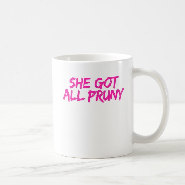 Mug Elle est devenue toute fripée (Droite)