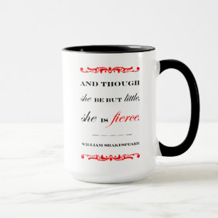 Mug Elle est féroce (le regard de l'autre côté !)