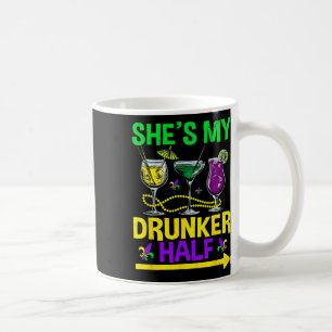 Mug Elle est Hes My Drunker demi-jumelé Couple Mardi G