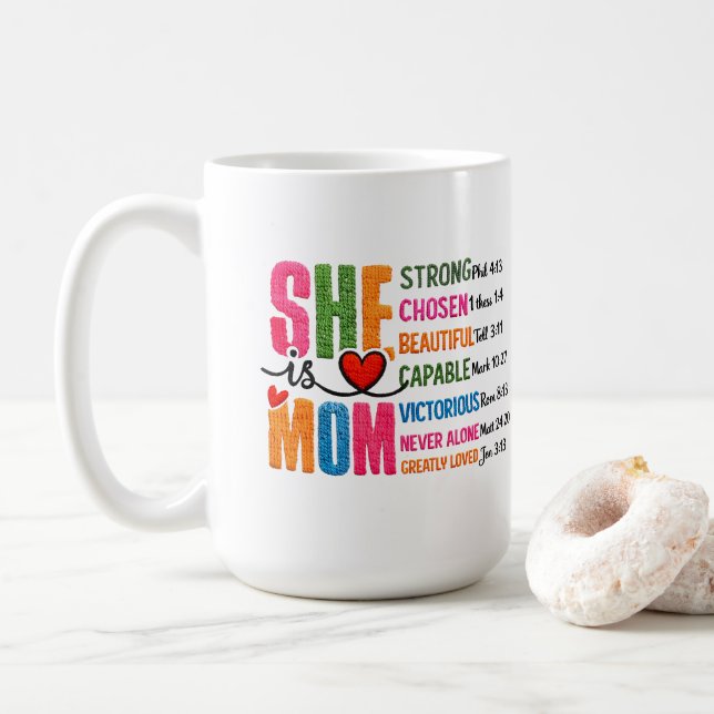 Mug Elle est Maman (Avec donut)