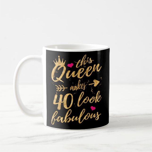 Mug Elle Fait 40 Fabuleux 40E (Gauche)