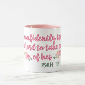 Mug Elle Fait Confiance Au Seigneur // Bible Verse