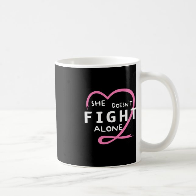 Mug Elle ne combat pas seule la sensibilisation au can (Droite)