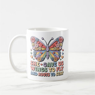 Mug Elle nous a donné des ailes pour voler et des raci